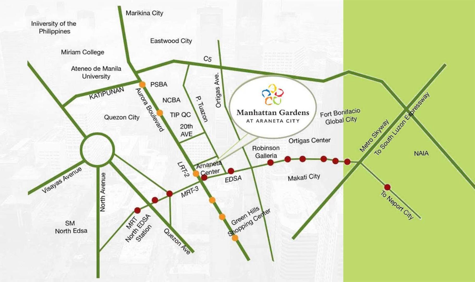 Plosius Rich At Manhattan Parkway Araneta Cubao * Manila
